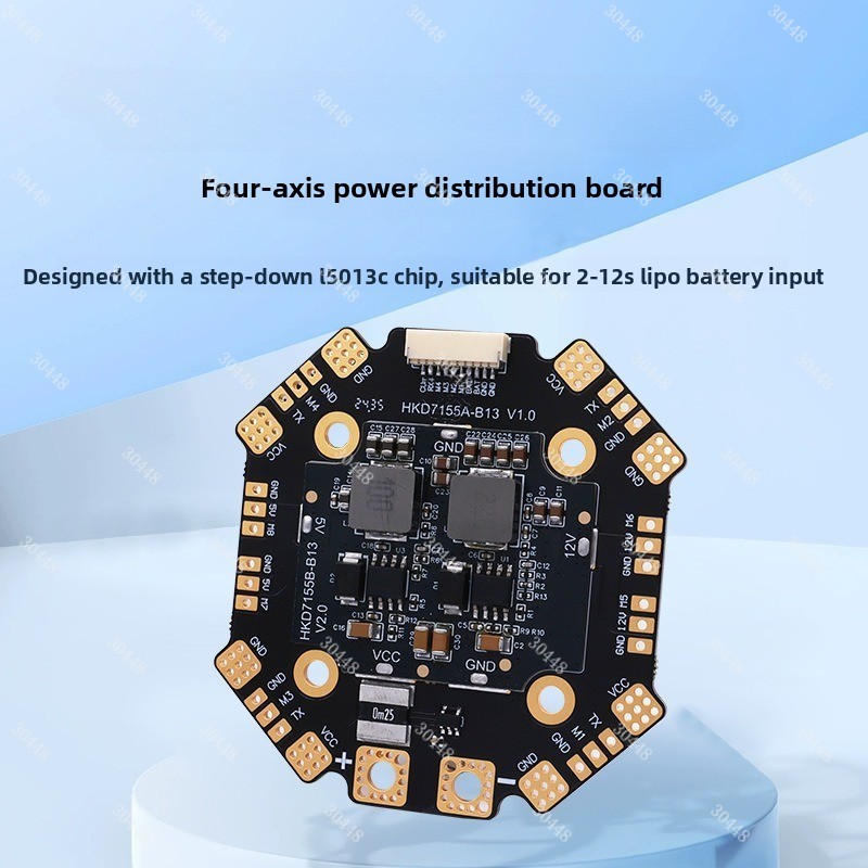 12S сильноточная плата распред – обзор и цена Drone Power Distribution Board