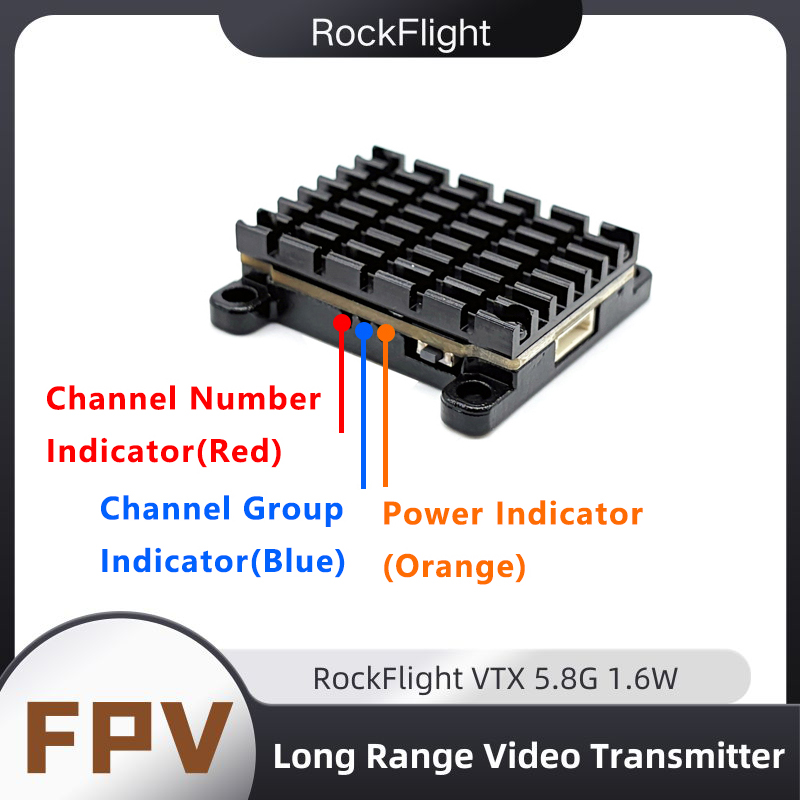 RockFlight TX663 VTX 5.8G 48CH – обзор и цена Drone Frame