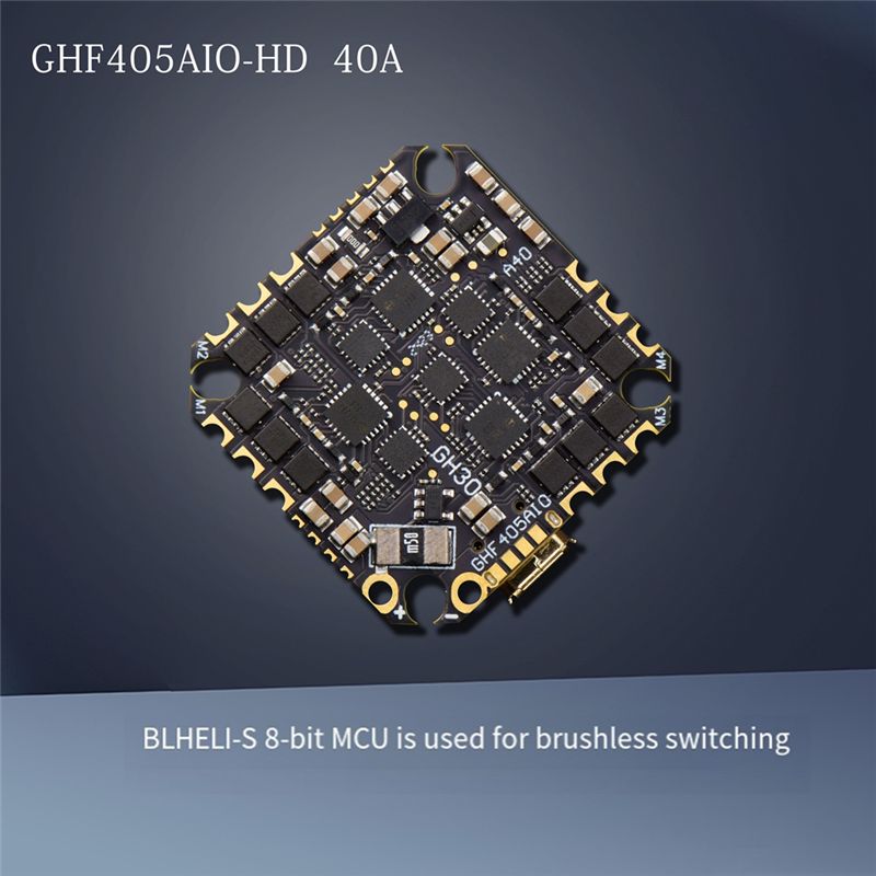 ABTI-GHF405AIO-HD 40A AIO Плат – обзор и цена Drone Esc